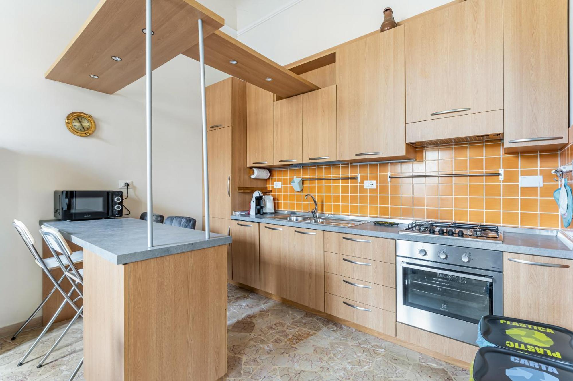 Bright Apartment With Private Garden And Balcony Florencia Exterior foto